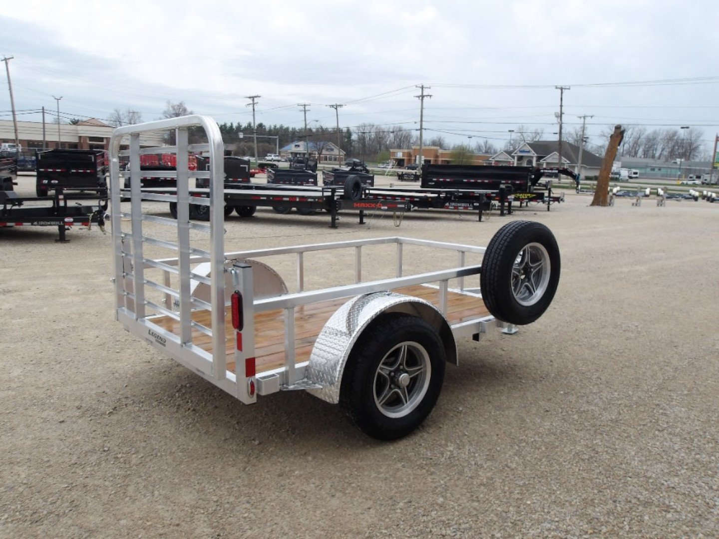 New 2025 Legend Trailers 5X8ODSA30 Utility Trailer
