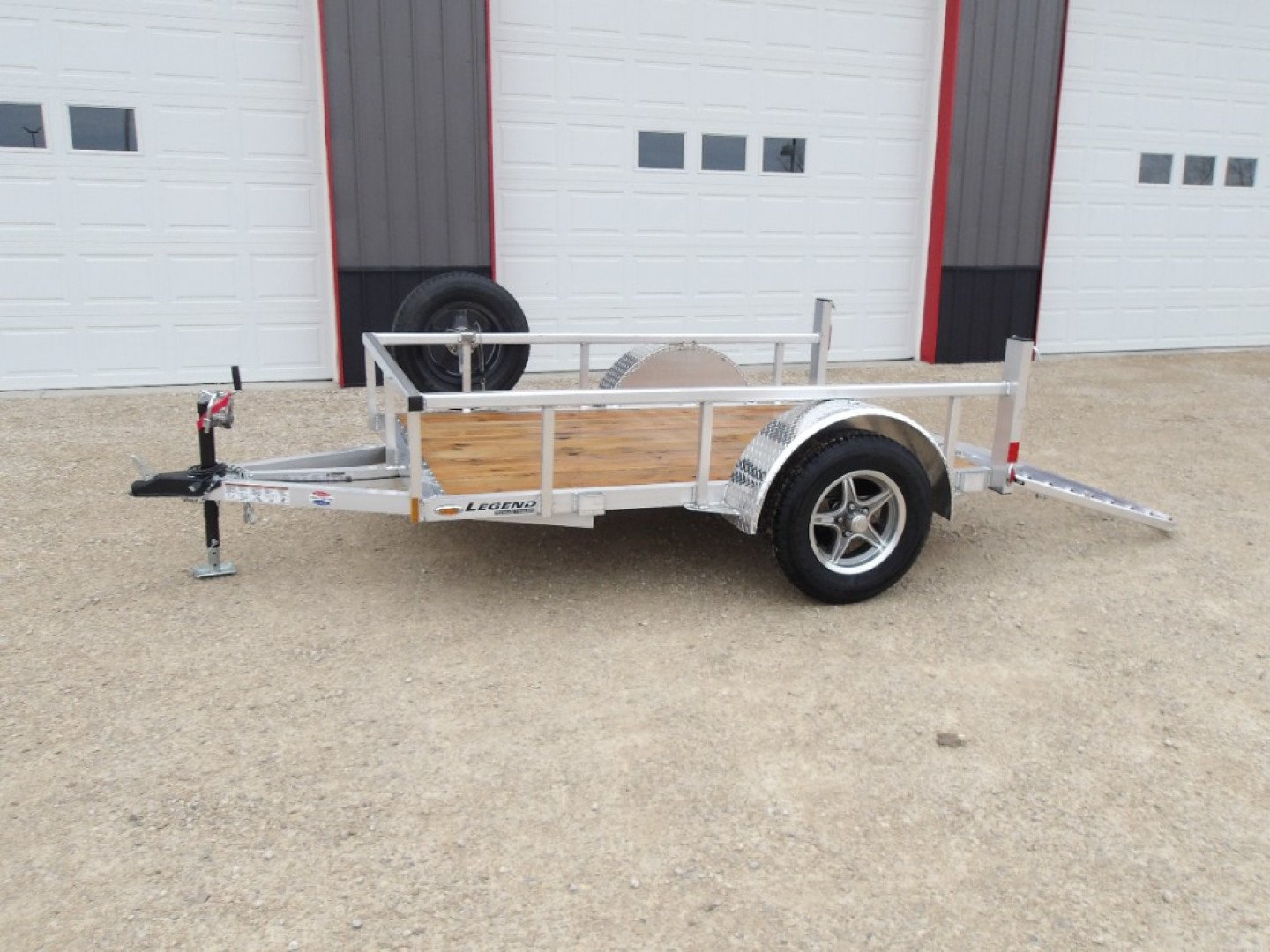 New 2025 Legend Trailers 5X8ODSA30 Utility Trailer
