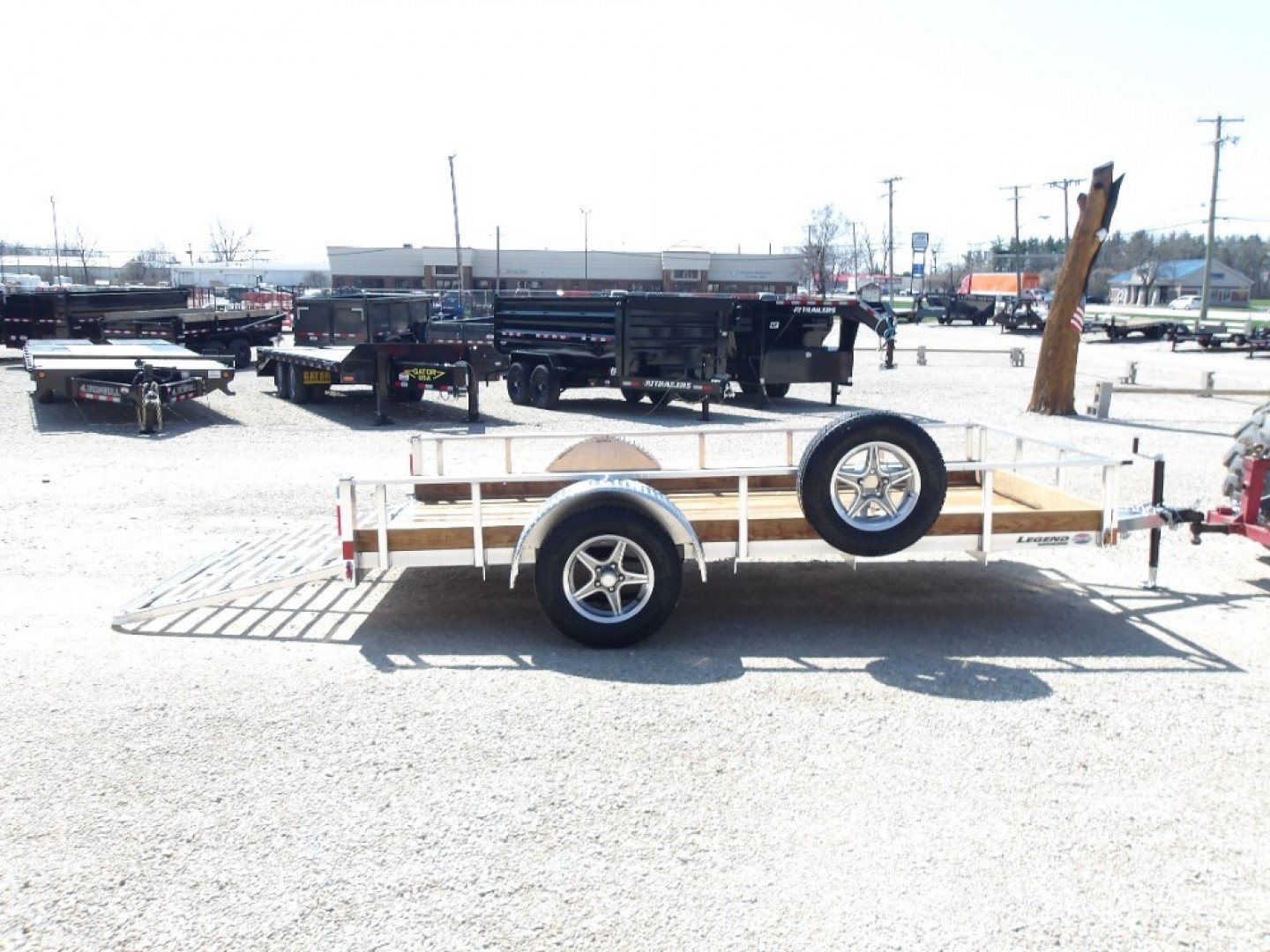 New 2025 Legend Trailers 6X12ALLSSA30 Utility Trailer