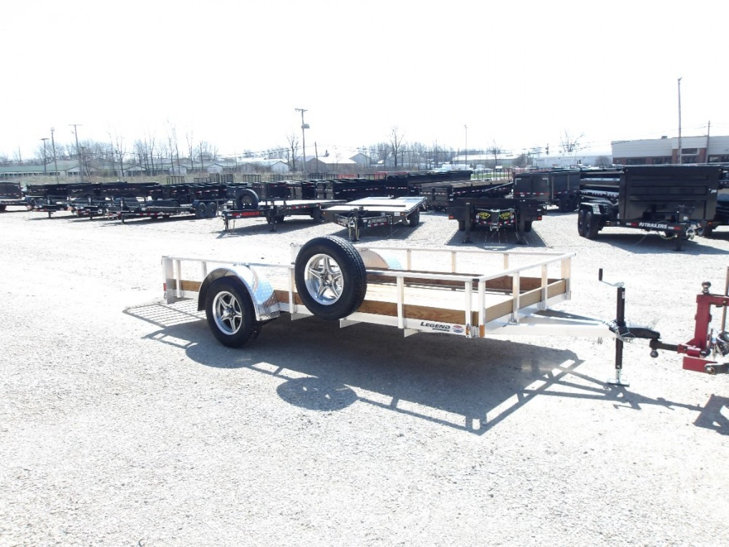 New 2025 Legend Trailers 6X12ALLSSA30 Utility Trailer