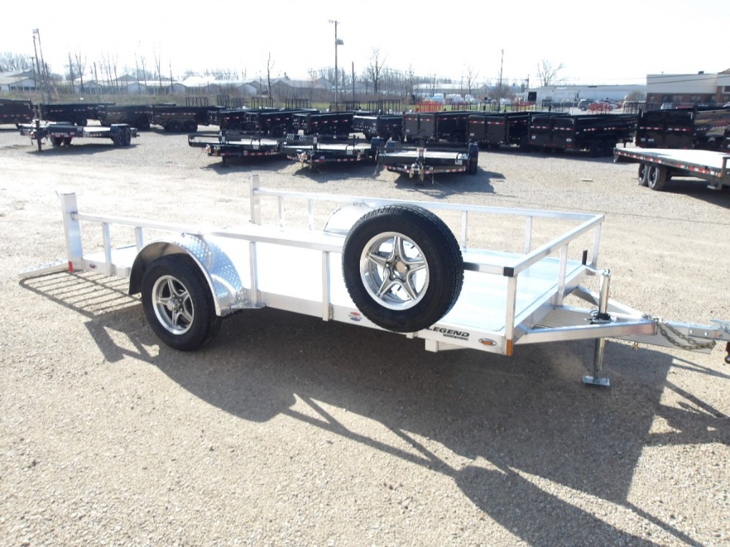 New 2025 Legend Trailers 7X12ODSA30 Utility Trailer