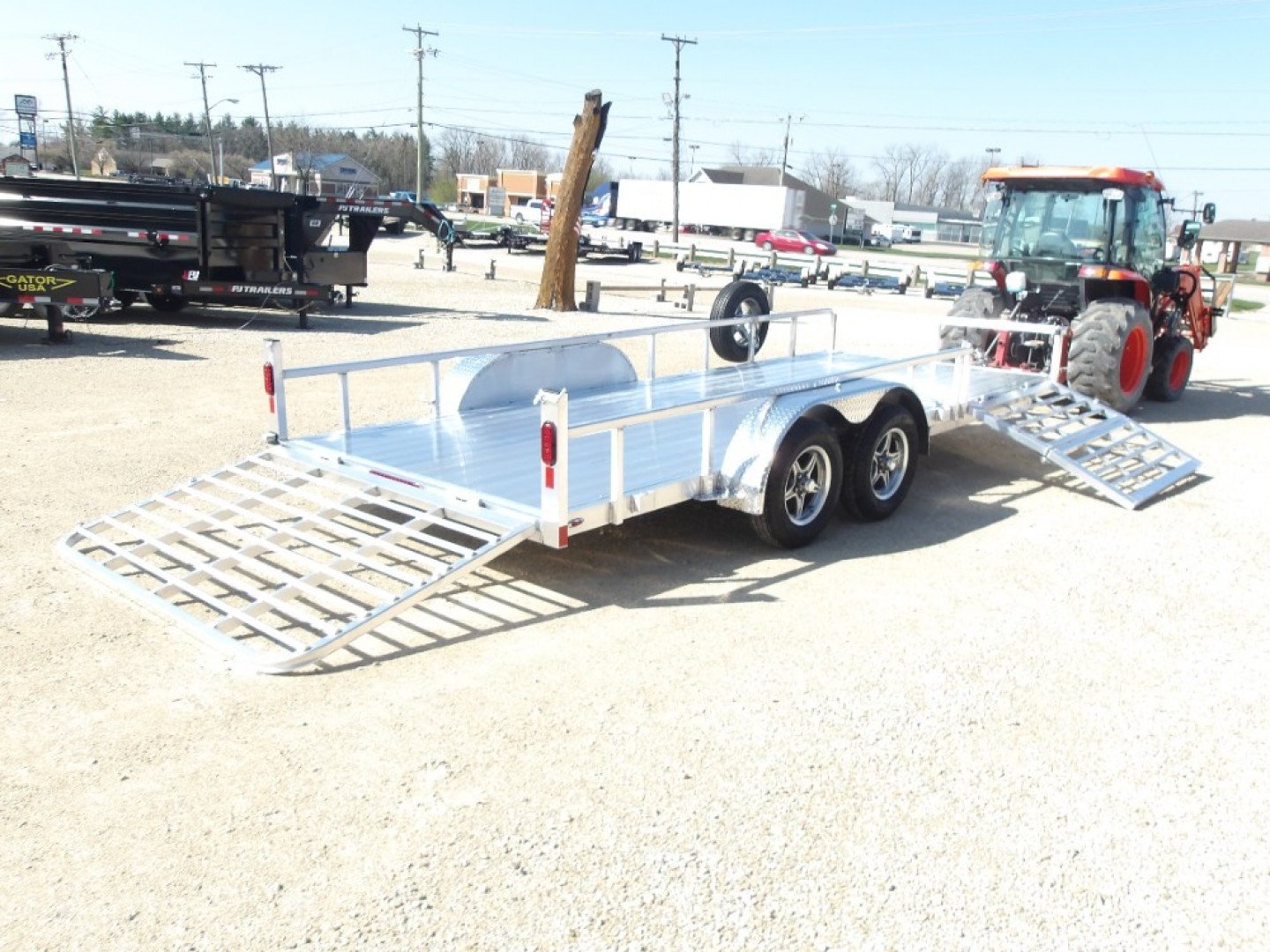 New 2025 Legend Trailers 7X180DTA35 Utility Trailer