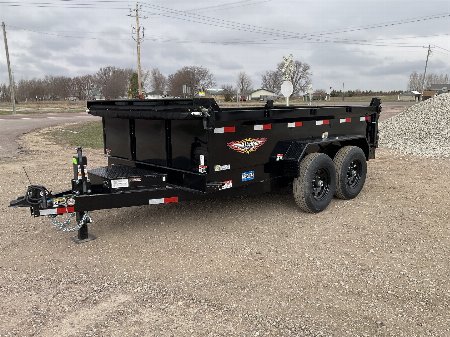 New 2025 H&H Trailers H8312DBW-B-140 Dump Trailer