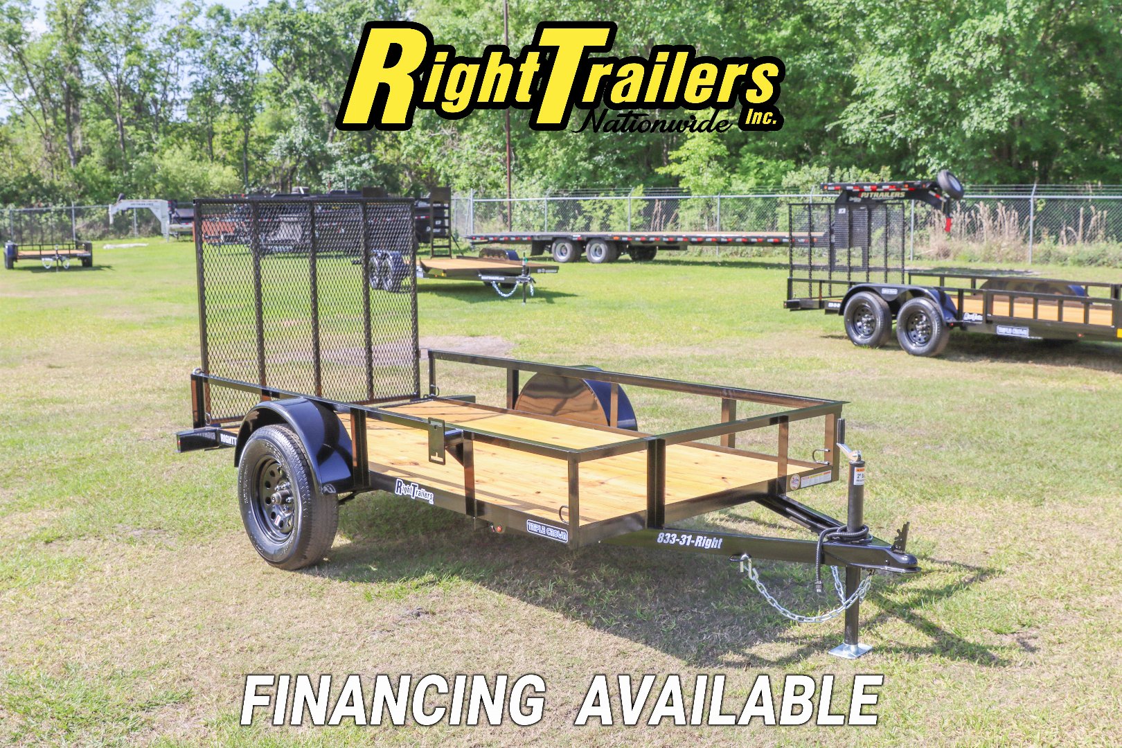 New 2025 5X10 Triple Crown Utility Trailer | Lakeland Florida