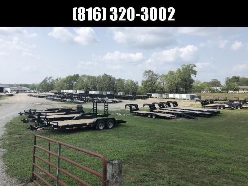 New 2023 IRON BULL 83X24 EQUIPMENT HAULER TRAILER W/8K AXLES Holt