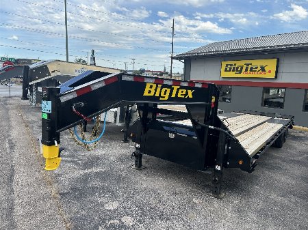 New 2025 Big Tex Trailers 25GN-30D5A-MRBK Flatbed Trailer
