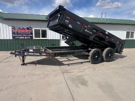 New 2025 Load Trail 83  X 14' Dump Dump Trailer