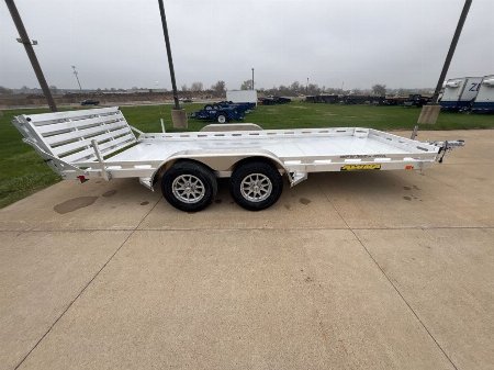 New 2026 Aluma 7816TA-EL-BT-RTD Utility Trailer