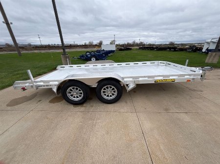 New 2026 Aluma 7816TA-EL-R-RTD Utility Trailer