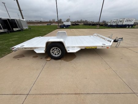 New 2026 Aluma 8214H-TILT-S-EL-RTD Utility Trailer