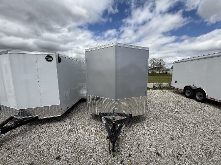 New 2025 LEGEND TRAILERS 7X14STVTA35 Cargo / Enclosed Trailer 7X12 TA RAMP DOOR (GVW:7000) SILVERFROST