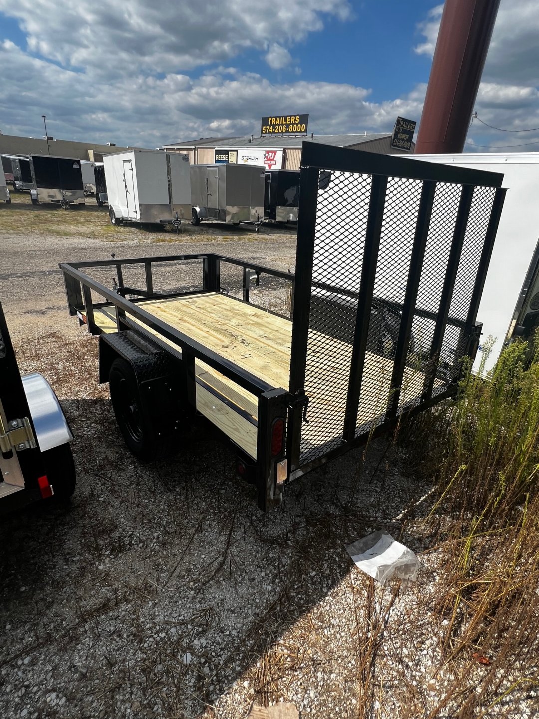 New 2026 Quality Steel 5X10 Single Axle Utility Trailer #251663