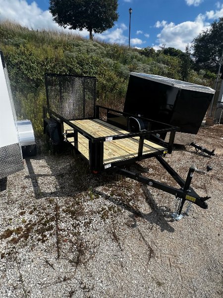 New 2026 Quality Steel 5X10 Single Axle Utility Trailer #251663