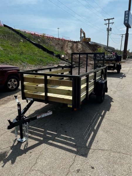 New 2026 Quality Steel 5 X 10 High Side Utility Trailer #251651