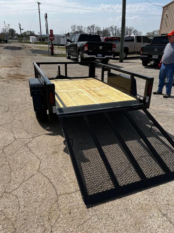 New 2026 Quality Steel 5X8 Single Axle Utility Trailer #251596