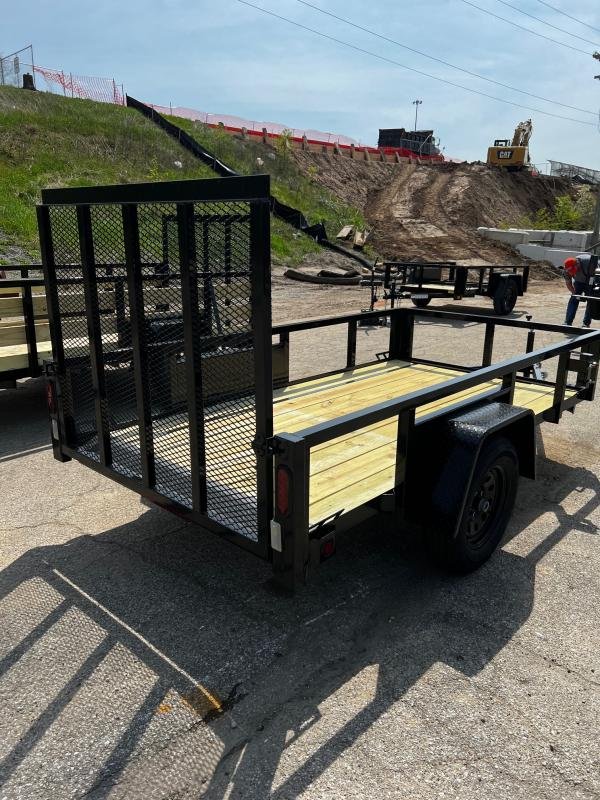New 2026 Quality Steel 5X10 Single Axle Utility Trailer #251597