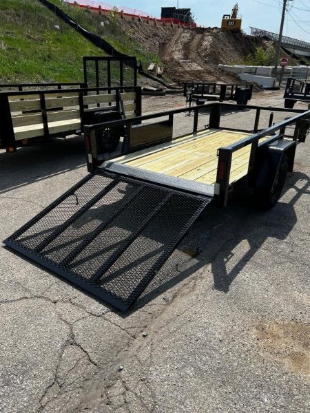 New 2026 Quality Steel 5X10 Single Axle Utility Trailer #251597