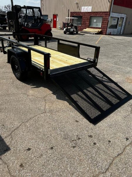 New 2026 Quality Steel 5X10 Single Axle Utility Trailer #251597