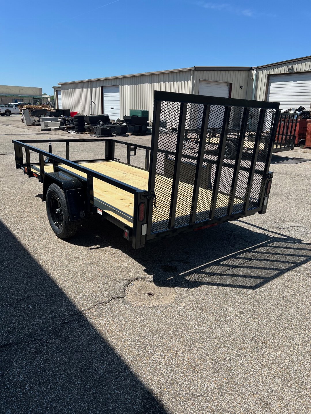 New 2026 Quality Steel 6X12 Utility/Landscape Trailer #251601