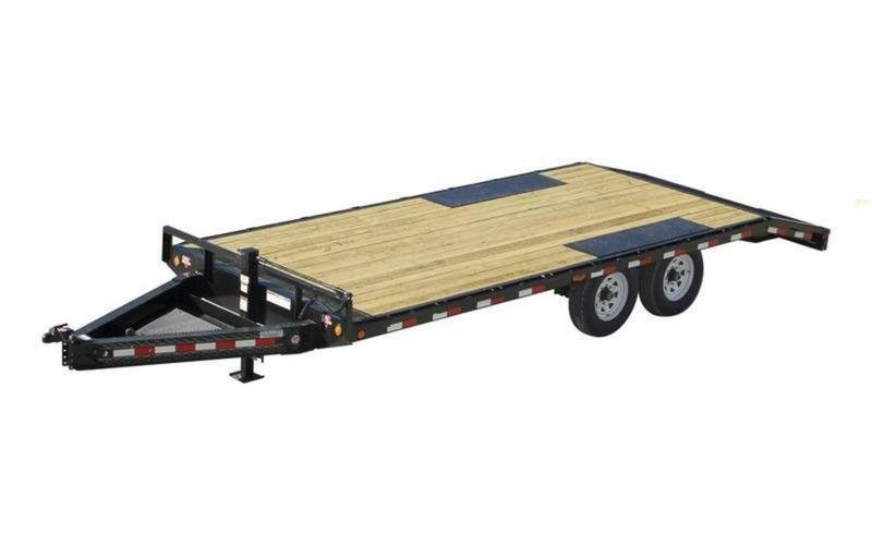 New 2023 PJ Trailers 8" I-beam Deckover (F8)