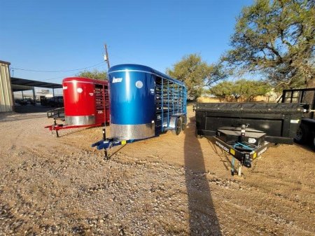 New 2022 BCI Trailers 5x14 Livestock Trailer