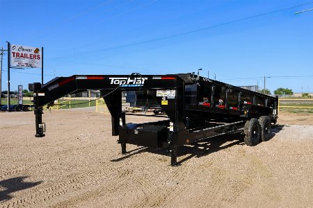 New 2024 Top Hat Gooseneck Dump