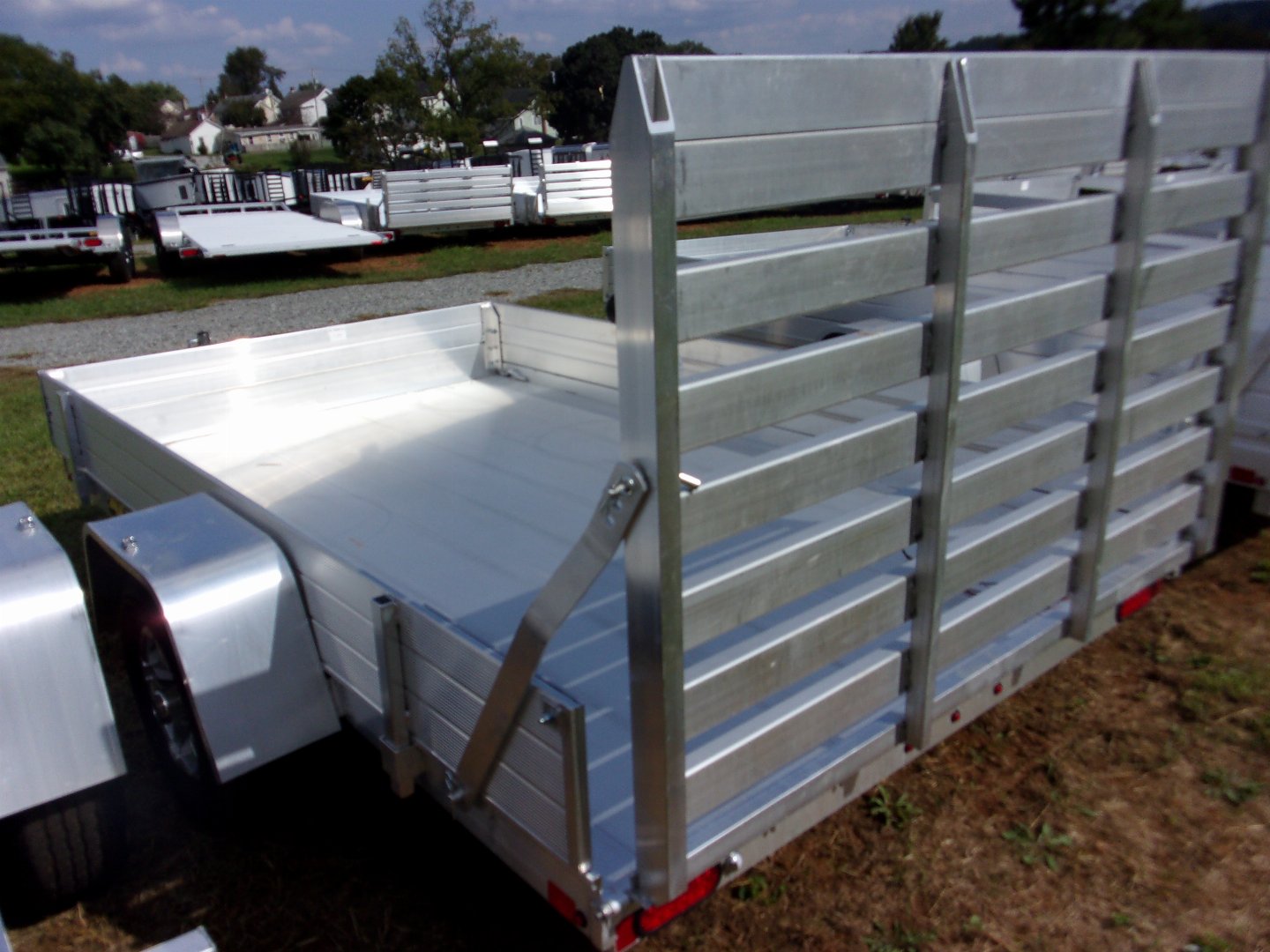 New 2024 ALUMA 7210STG Utility Trailer East Prospect Pennsylvania