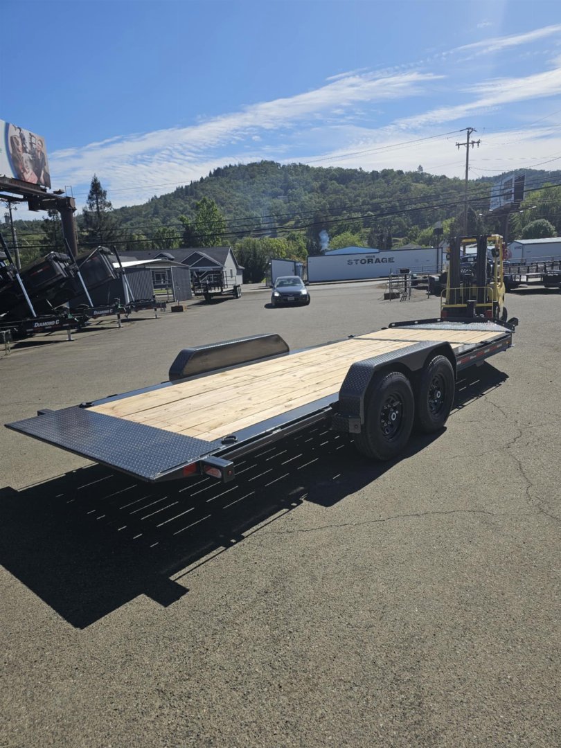 New 2025 DIAMOND C HDT207 82X20 SPLIT TILT 14K EQUIPMENT TRAILER CEMENT GRAY