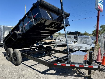 New 2025 U-Dump 83  X 14' 14K 25  SIDE Dump Trailer