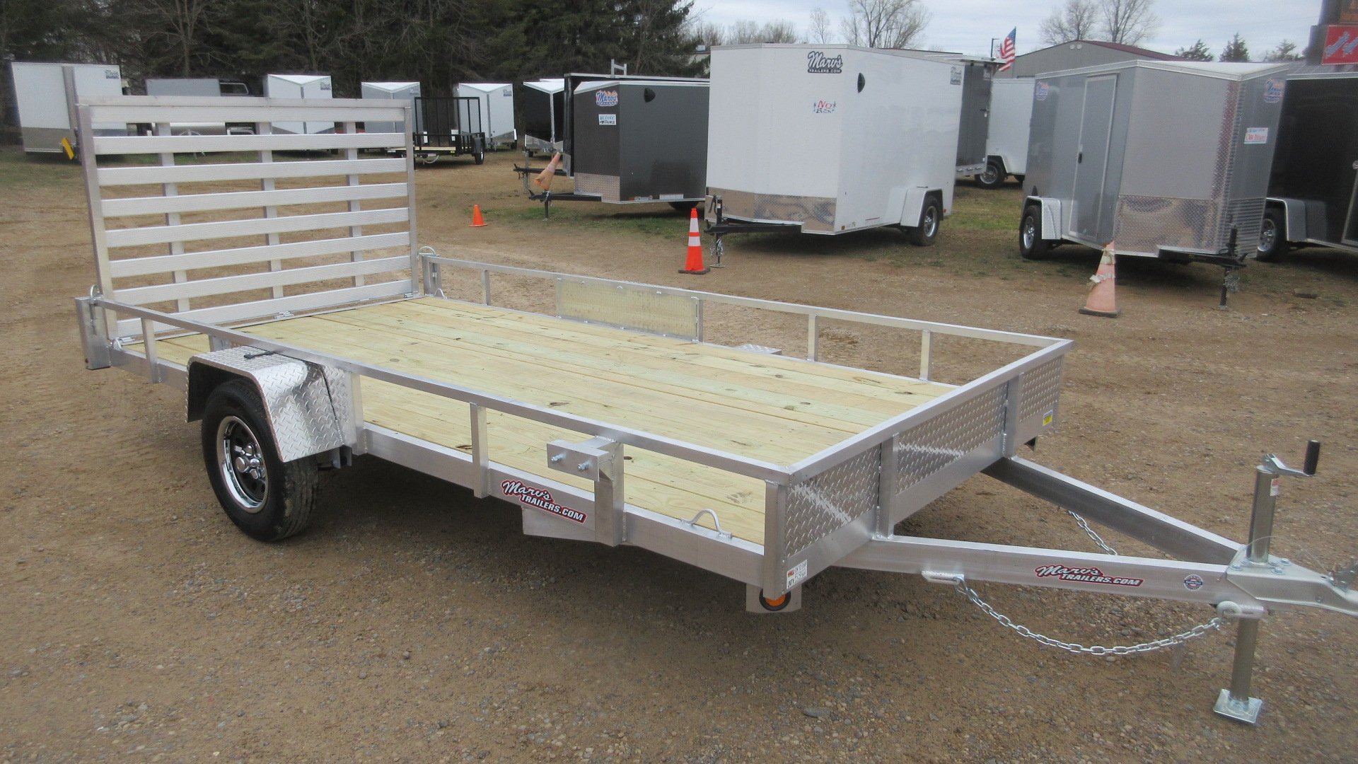 New 2026 Quality Steel and Aluminum Simplicity Utility Trailer
