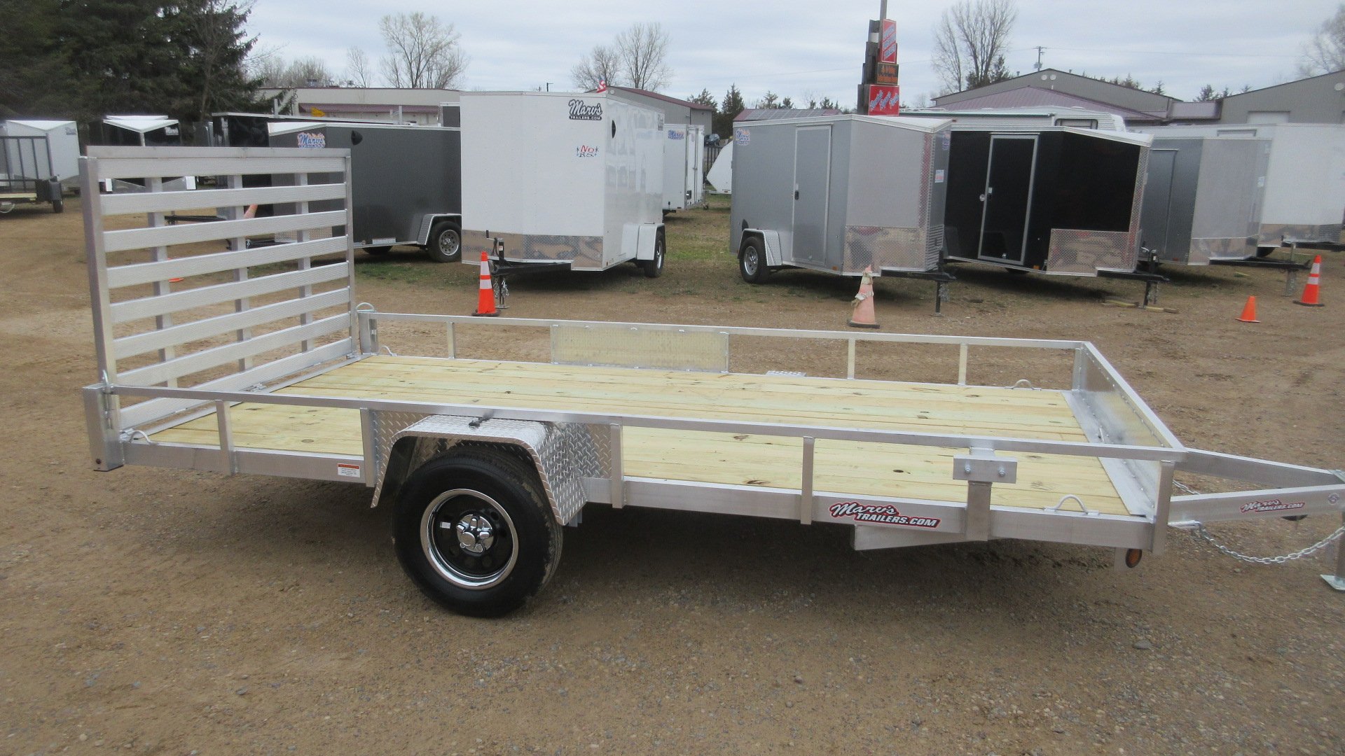New 2026 Quality Steel and Aluminum Simplicity Utility Trailer