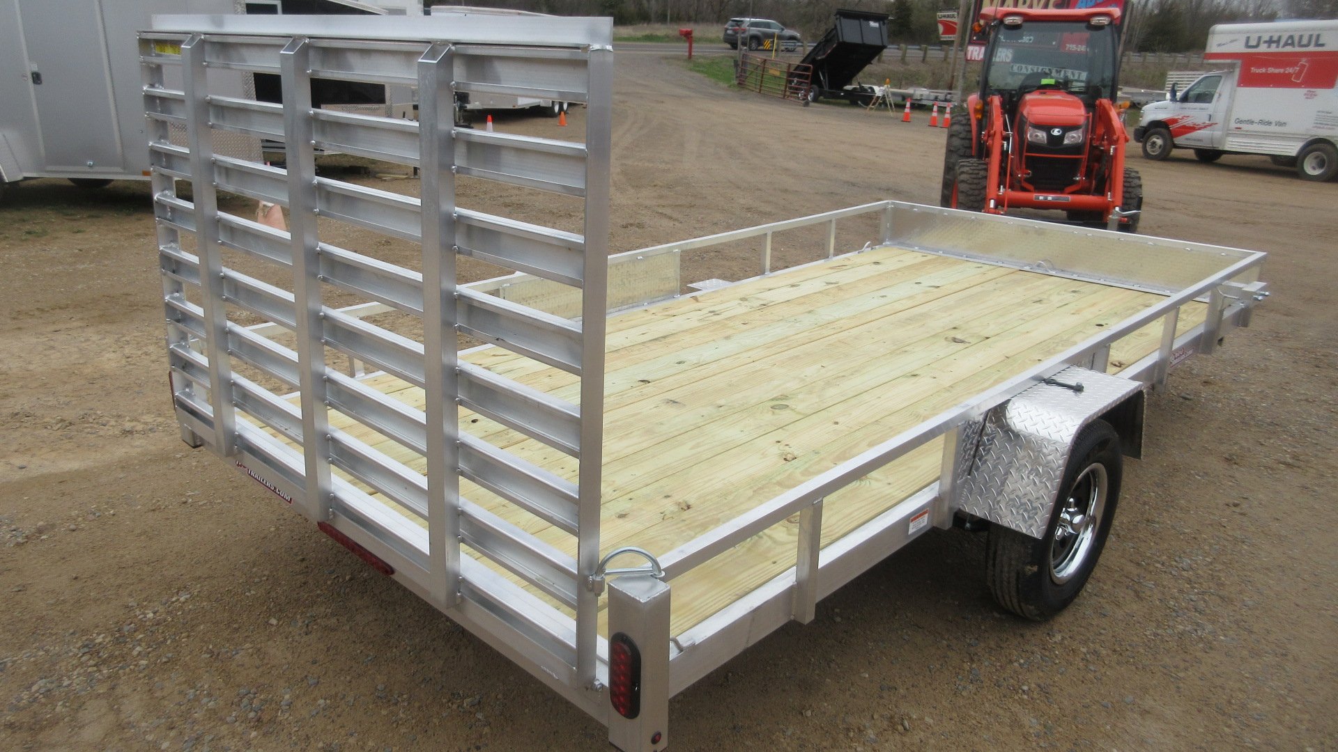 New 2026 Quality Steel and Aluminum Simplicity Utility Trailer