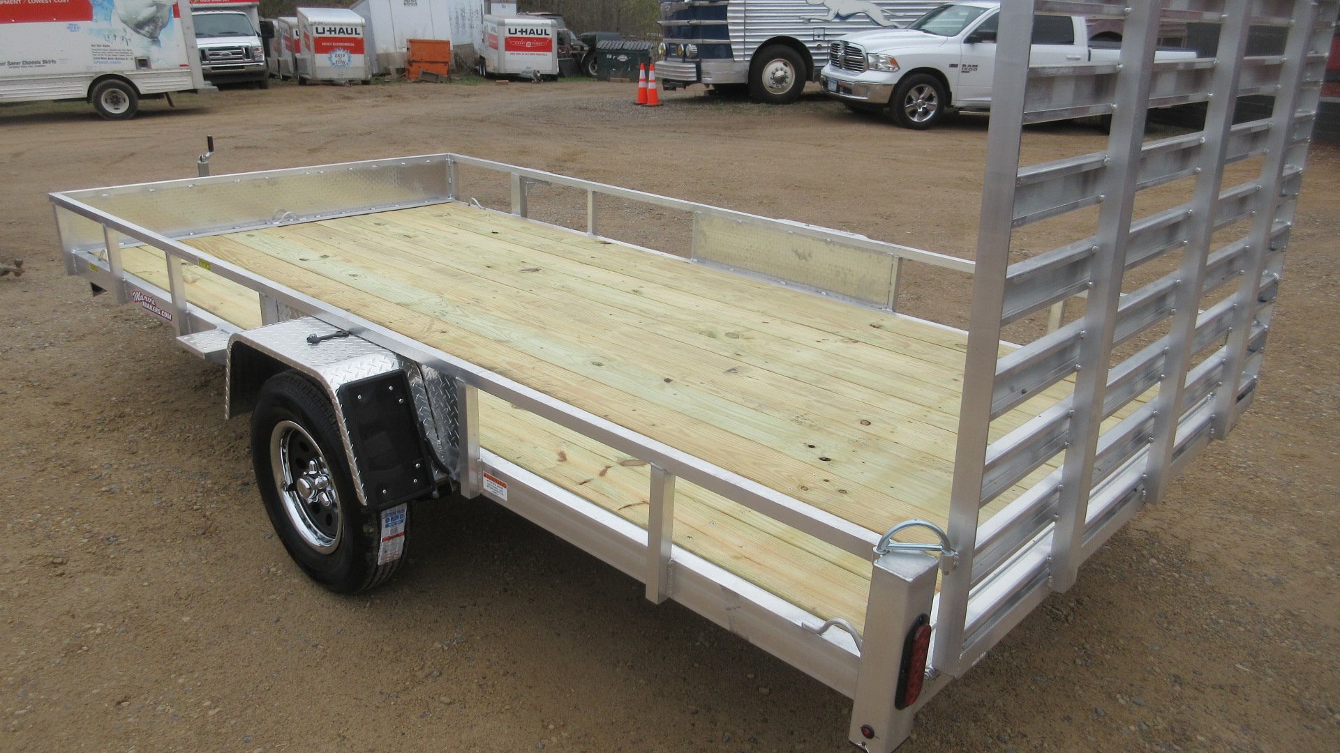 New 2026 Quality Steel and Aluminum Simplicity Utility Trailer