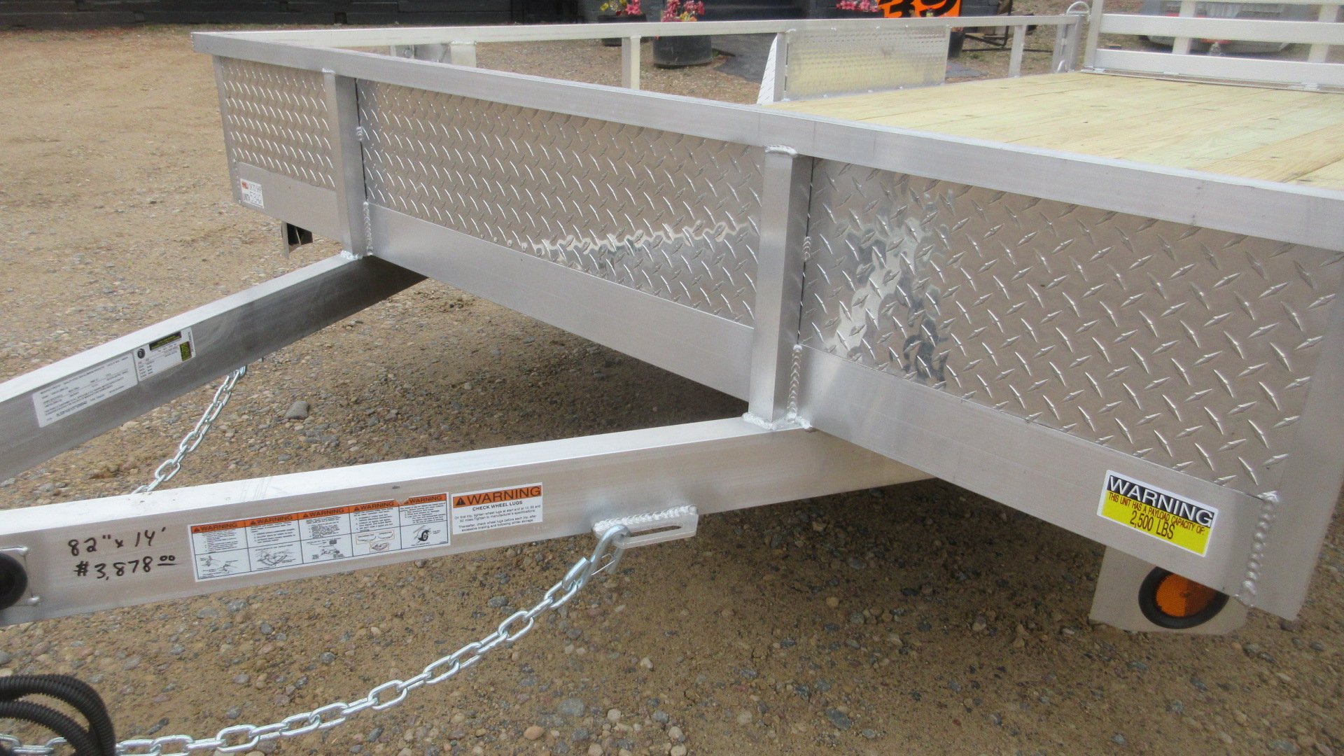 New 2026 Quality Steel and Aluminum Simplicity Utility Trailer