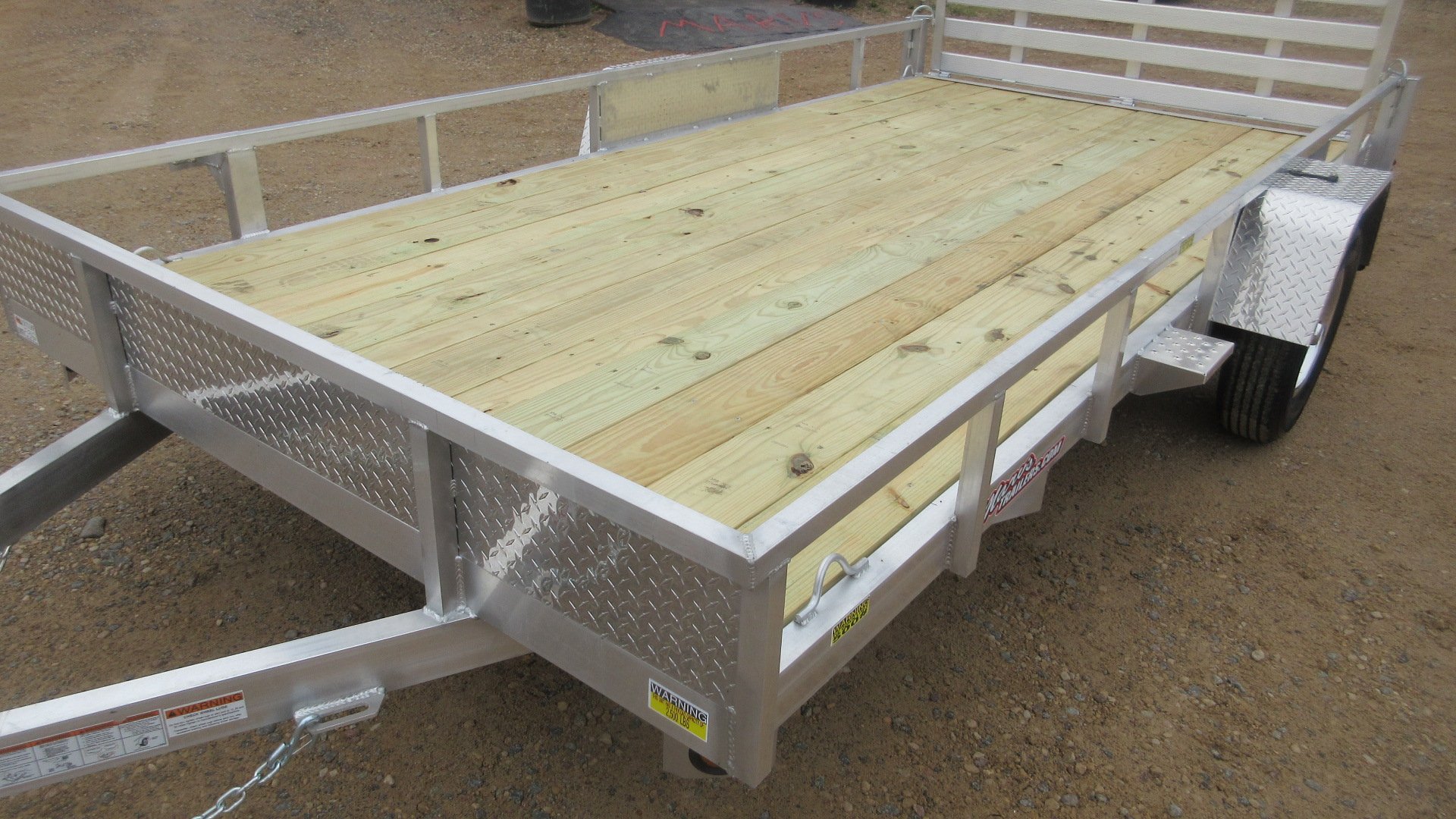 New 2026 Quality Steel and Aluminum Simplicity Utility Trailer