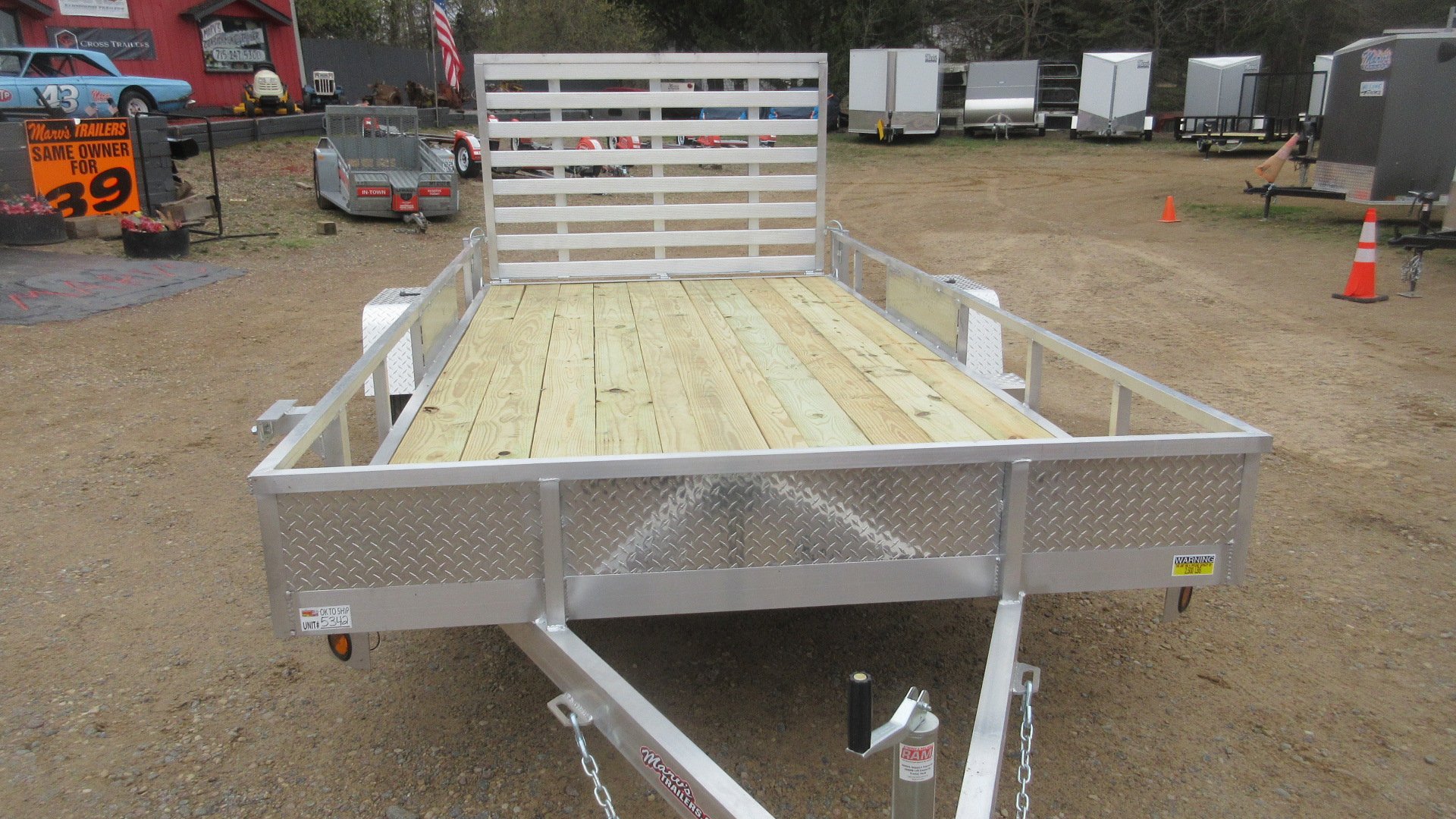 New 2026 Quality Steel and Aluminum Simplicity Utility Trailer