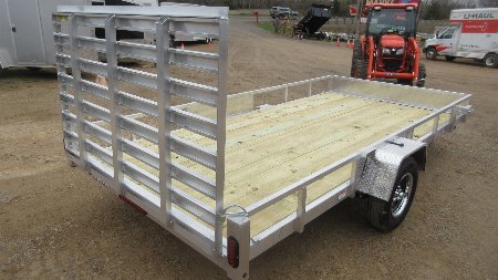 New 2026 Quality Steel and Aluminum Simplicity Utility Trailer