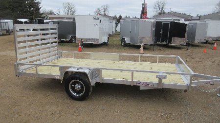New 2026 Quality Steel and Aluminum Simplicity Utility Trailer