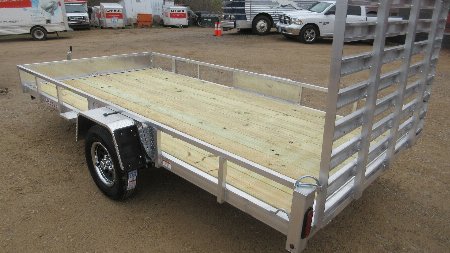 New 2026 Quality Steel and Aluminum Simplicity Utility Trailer