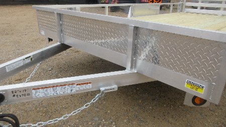 New 2026 Quality Steel and Aluminum Simplicity Utility Trailer