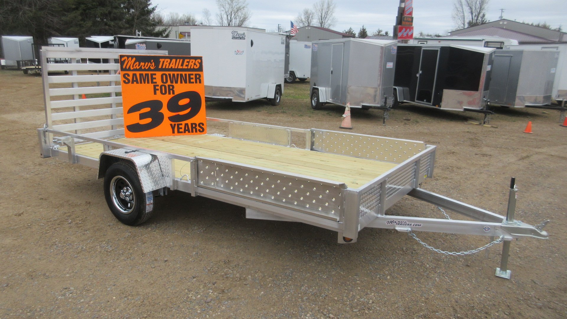 New 2026 Quality Steel and Aluminum Simplicity Utility Trailer