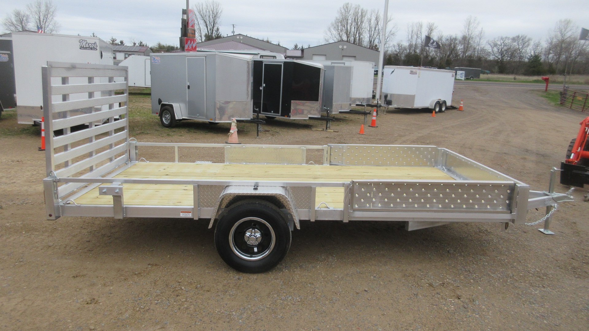 New 2026 Quality Steel and Aluminum Simplicity Utility Trailer