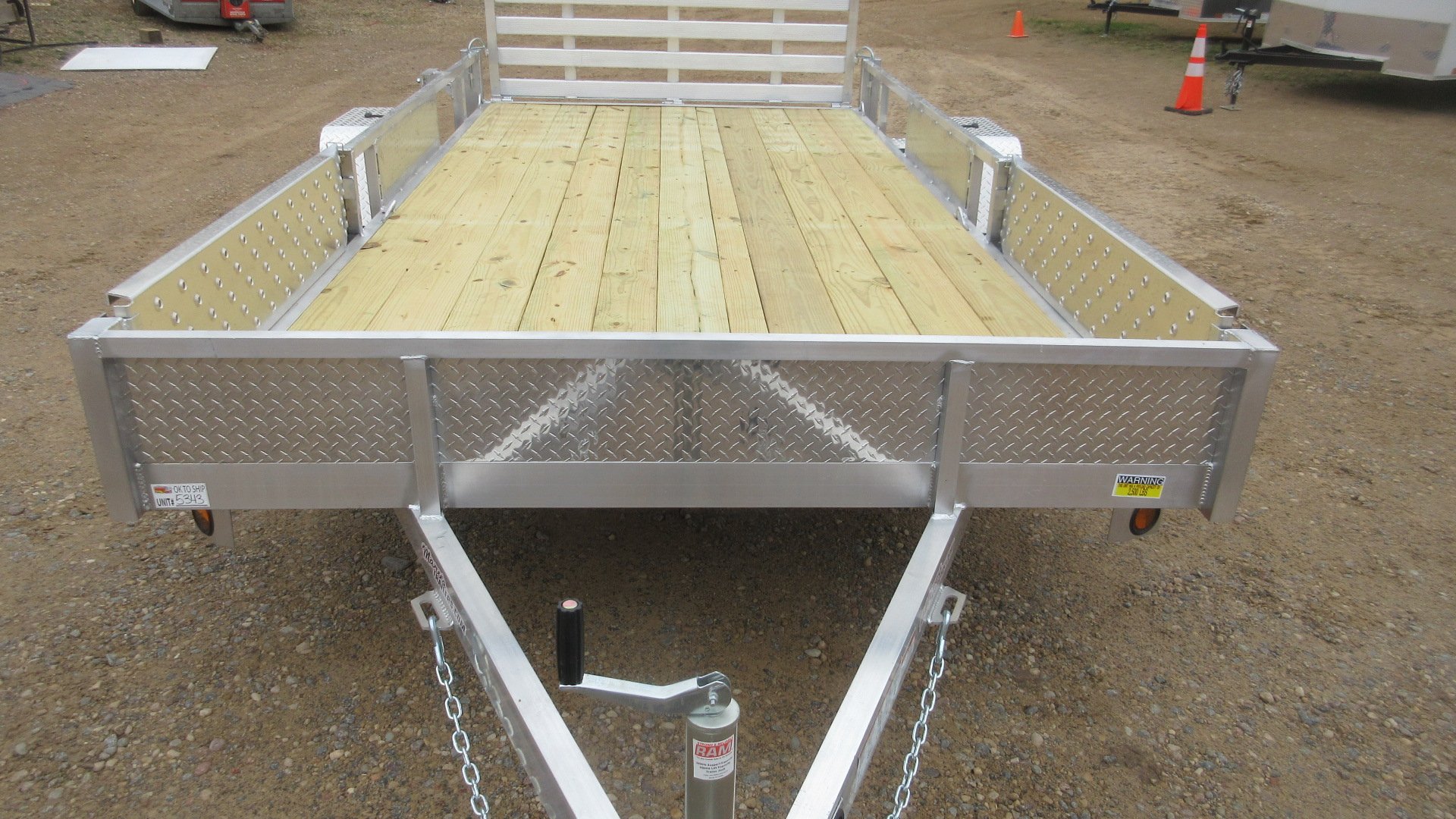 New 2026 Quality Steel and Aluminum Simplicity Utility Trailer