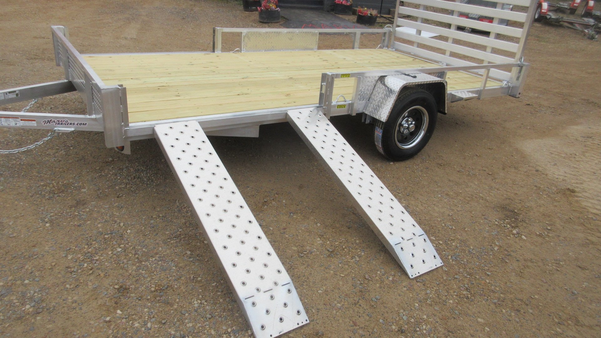 New 2026 Quality Steel and Aluminum Simplicity Utility Trailer