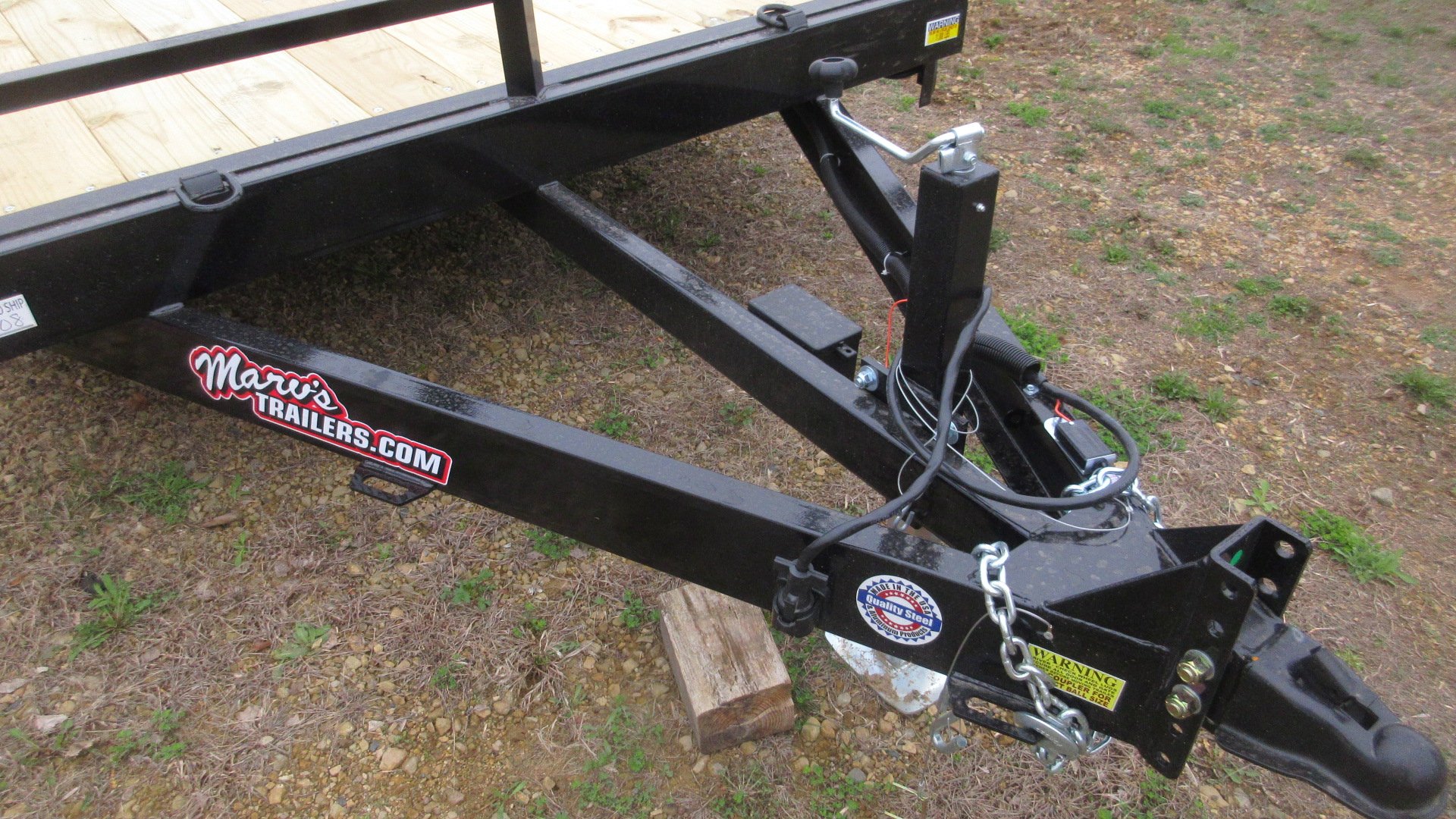 New 2026 Quality Steel and Aluminum 8320 Equipment Trailer