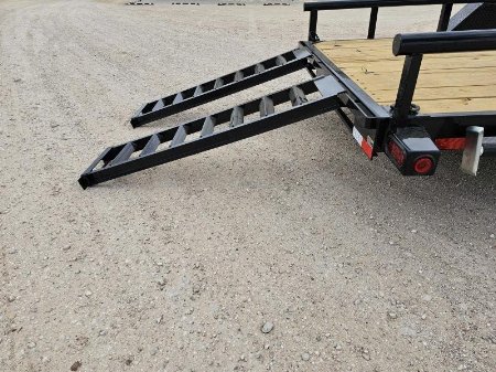 New 2025 Load Trail 20' 14K Pipe Top Utility Trailer