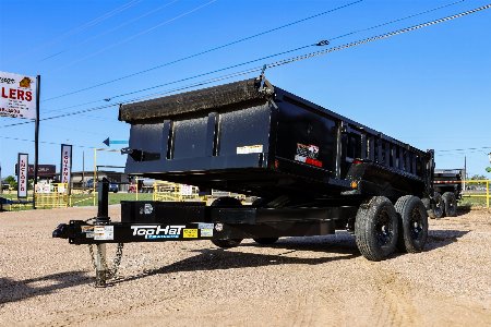 New 2025 Top Hat DP100-12X77 Dump Trailer
