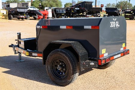 New 2025 JCE 300 gallon fuel tank Fuel Trailer