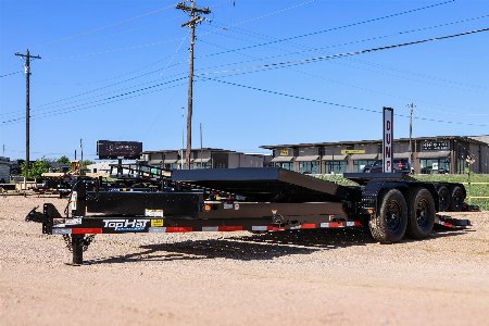 New 2025 Top Hat Trailers tds22x83-14e-f Tilt Trailer