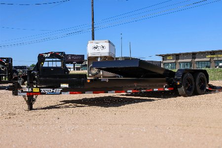 New 2025 Top Hat Trailers tds24x83-17.5e-h Tilt Trailer